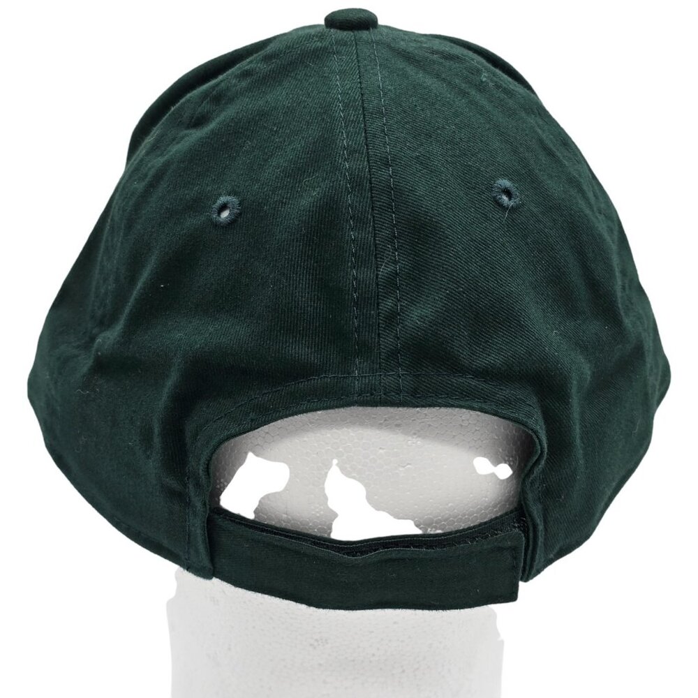 Alaska Embroidered Green Baseball Cap With Adjustable Strap - Picture 4 of 9